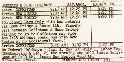 Goffstown-New Boston Bus