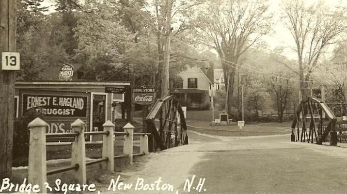 Drugstore and bridge