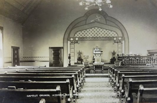 1889 Baptist Church interior