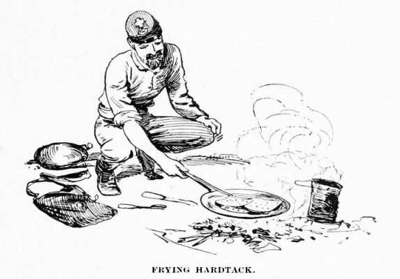 Frying Hardtack