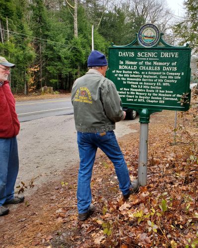 south marker