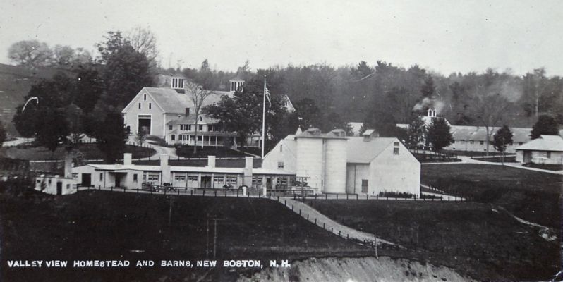 Valley View Homestead postcard