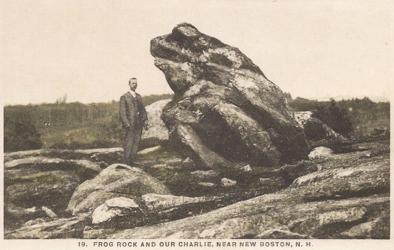 Frog Rock postcard