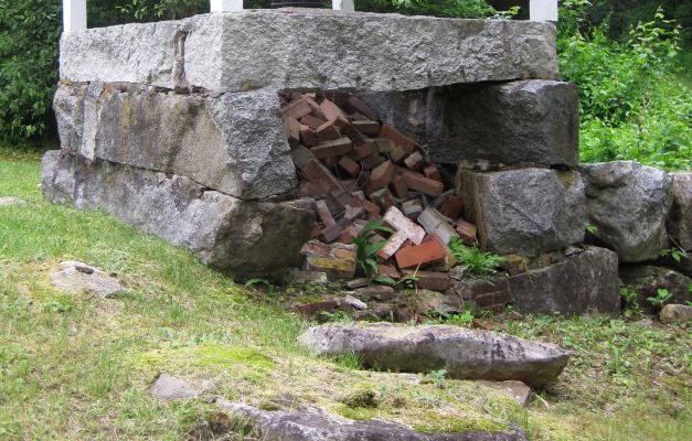 Paper Mill Village chimney