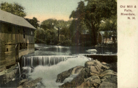 old mill and falls